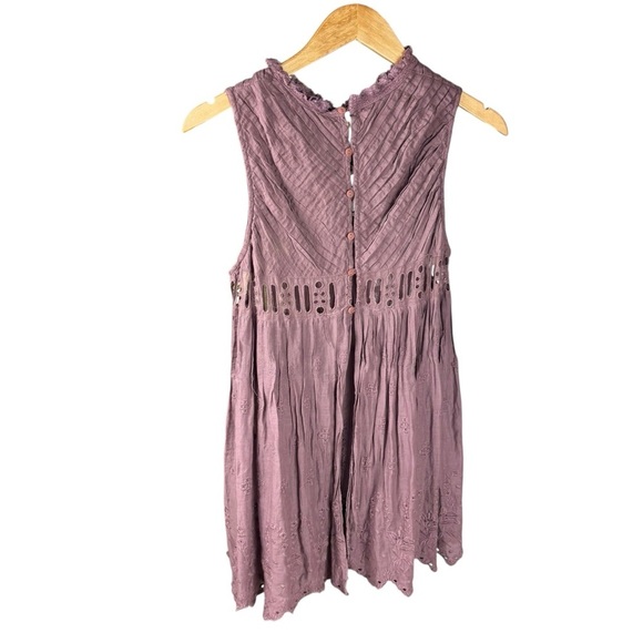 Free People Eloise Tunic Tank Top Sz S - Picture 4 of 8